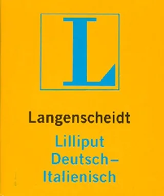 Langenscheidt Lilliput Wörterbücher Bd.86 Deutsch-Italienisch