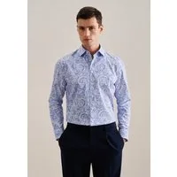 seidensticker Businesshemd Slim Slim 1/1 Kentkragen Paisley