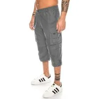 Kendindza Collection Cargobermudas Bermuda Shorts Herren Kurze Hose 3/4 Hose Cargo Taschen abnembare Beine kurze Hose Herren Cargoshorts Sommer
