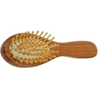 Fantasia Beauty Haarbürste Haarbürste, Bambus-Holz, Holzstifte mit Noppen, 18 x 5 cm, 1-tlg., Bambus-Holz, Vegan