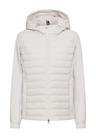 camel active - teXXXactive® Blouson mit verstellbarer Kapuze pearl - Gr. - 46