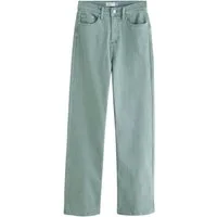 Next Stretch-Jeans Hochbund-Jeans mit weitem Bein, Kurzgröße (1-tlg)