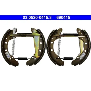 ATE Bremsbackensatz hinten Audi 80 A2 Seat Arosa VW Golf Lupo