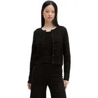Marc O'Polo Cardigan aus Baumwolle-Leinen-Mix