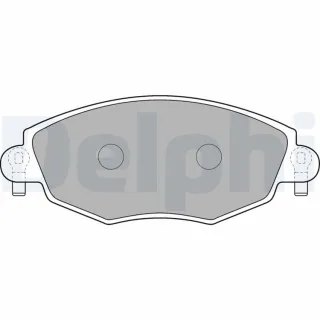 Delphi Bremsbel?ge vorne Ford Mondeo Jaguar X-Type