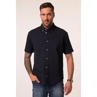 JP1880 Kurzarmhemd Seersucker-Hemd Jersey-Qualität Halbarm Modern Fit