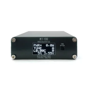 MT100 Automatic Antenna Tuner 1.8-50MHz 100W 7L7C L-Network HF Auto Tuner For HAM Antenna