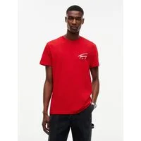 Tommy Jeans T-Shirt SLIM SIGNATURE CHEST TEE Slim fit mit Rundhalsausschnitt