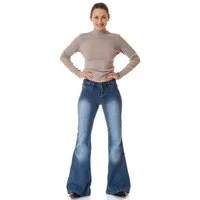 Comycom Schlagjeans Damen STAR USED