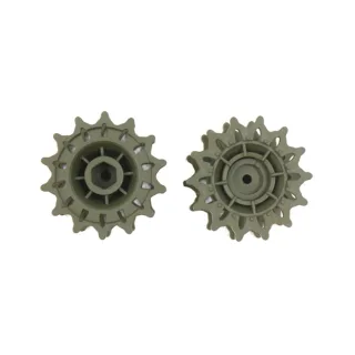 COOLBANK M5A1 G2080 Plastic Driving Wheel Main Wheel Set Accessories RC Car Tank Spare Parts