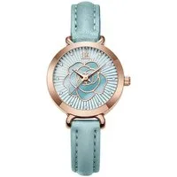 KINSI Quarzuhr Quarz Damenuhr wasserdicht - Elegante Armbanduhr, für Damen als ideales Geschenk
