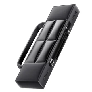 ESSAGER ES-DK01 USB3.0 Card Reader USB-A&Type-C Dual Port SD/TF Memory Card Reader Plug and Play Smart Cardreader Adapte