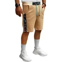 RMK Shorts Herren Sport Sweatshorts kurze Hose Sommer Bermuda Elastikbund mit Tunnelzug