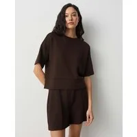 OPUS Sweatshirt Gasopa aus softem Sweat mit angerauter Oberfläche Bündchen schaffen einen soften und bequemen Abschluss
