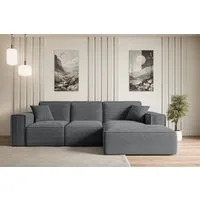 ALTDECOR Ecksofa SERRA-L, Sofa Praktische Bequeme Funktionsecke Couch L-Form Eckcouch, Corner Sofa U-Form Vielseitige Sofa Wohnlandschaft Wohnzimmer