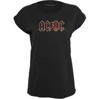 Merchcode Kurzarmshirt Merchcode Damen Ladies AC/DC Voltage Tee (1-tlg)