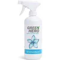 GreenHero Geruchsentferner Geruchsneutralisierer Spray für Textilien, Wohnung & Auto
