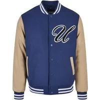 URBAN CLASSICS Allwetterjacke Urban Classics Herren Big U College Jacket (1-St)