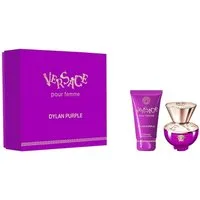 Versace Duft-Set Dylan Purple, 2-tlg., Eau de Parfum, Bodylotion,