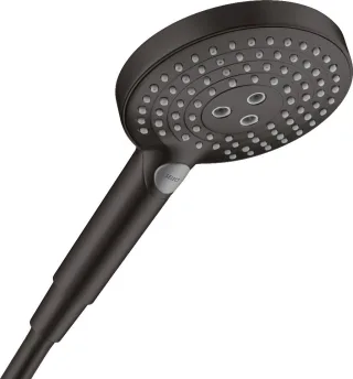Hansgrohe Handbrause Raindance Select S 120 3jet PowderRain mattschwarz, 26014670 26014670
