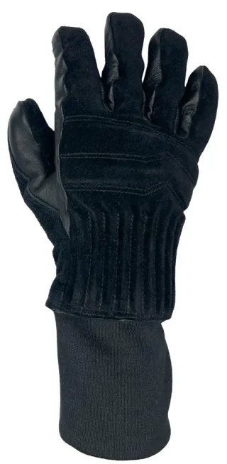 Feuerwehrschutzhandschuhe Leder | Penkert | FIREGRIP 3.0 SHORT BLACK | Gr. 6-12 | EN 659:2003 + A1:2008 | erhöhte Abrieb- und Stichfestigkeit 6