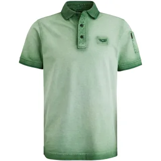 PME Legend - Short sleeve polo Cold dye pique - Gr. - L