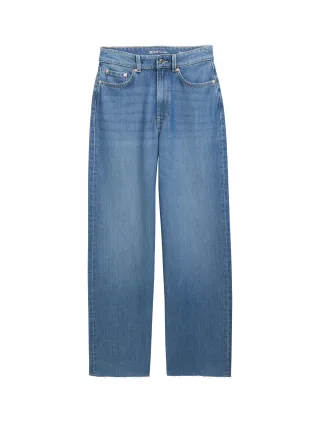 Denim Tom Tailor - TTLINOU WIDE Jeans clean mid stone blue denim - Gr. - L