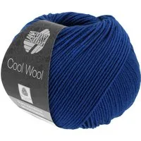LANA GROSSA COOL WOOL pflegeleichtes Strickgarn extrafeine Merinowolle Häkelwolle, 160 m (Strickgarn aus extrafeiner Merinowolle, kuschelig weich und pflegeleicht), 50 g