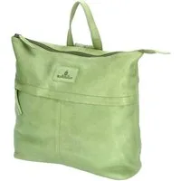 The Skandinavian Brand Freizeitrucksack The Skandinavian Brand Damen Leder Rucksack Green (1-tlg)