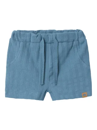 NAME IT - NBMHUMAN SHORTS provincial blue - Gr. - 74
