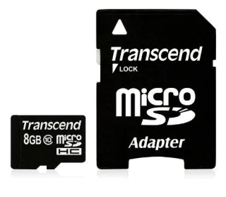 Transcend Premium | ts8gusdhc10 | Flash-Speicherkarte (microSDHC/SD-Adapter inbegriffen)
