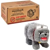 Mattel® Plüschfigur Minecraft, Dennis the Wolf Deluxe, mit Sound
