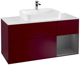 Villeroy & Boch Waschtischunterschrank Finion G42 1200x603x501mm Wandbel WT mit., G421GKHB G421GKHB