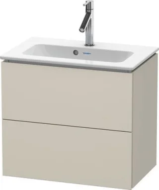 Duravit L-Cube Waschtischunterbau wandhängend Taupe Matt 620x391x550 mm - LC625609191 LC625609191