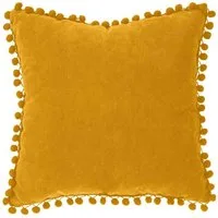 Atmosphera Créateur d'intérieur Dekokissen POMPONS Dekokissen, 40 x 40 cm, marine - Atmosphera