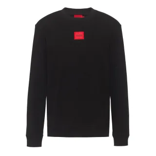 Hugo - "Diragol" Sweatshirt für Herren, Rundhalsausschnitt (Schwarz)