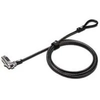 Slim NanoSaver KombiSchloss schwarz/silber, Nano