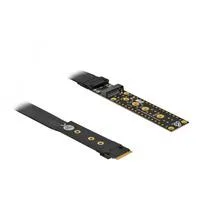 Riser Karte M.2 Key M Verlängerung NVMe mit 20 cm Kabel, Verlängerungskabel
