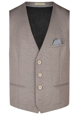 CALAMAR - Anzugwesten beige - Gr. - 50