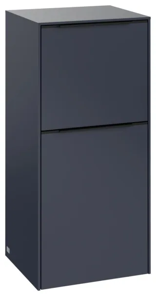 Villeroy & Boch Subway 3.0 Seitenschrank, 1 Auszug, 1 Tür, 400 x 860 x 346,5 mm, Marine Blue / Marin C59501VQ