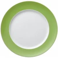 Thomas Porzellan Speiseteller Sunny Day Apple Green Speiseteller 27 cm, Teller Flach