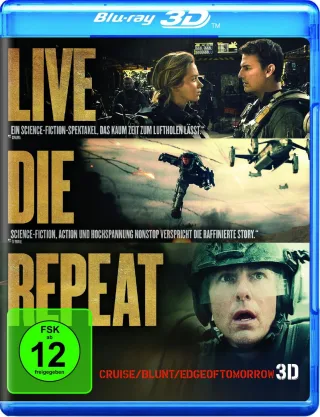 Live Die Repeat: Edge Of Tomorrow [3D Blu-ray]