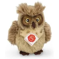 Teddy Hermann® Kuscheltier Eule graubraun, 17 cm