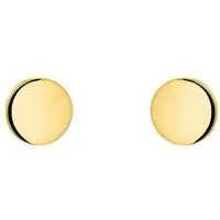 Amor Paar Ohrstecker Plättchen, Kreis, rund, Made in Germany