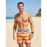 Luvanni Badehose Badehose Herren Schnelltrocknende Beachshorts Style 11 Badeshorts Kordelzug Boardshorts Schwimmhose Männer Shorts Hose