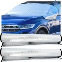 Cartrend Frontscheibenabdeckung 2x Set Frontscheibenabdeckung XL für SUV/Van
