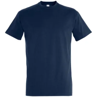 SOLS Mens Imperial Heavyweight Short Sleeve T-Shirt (French Navy)