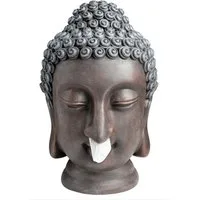 NEUSTEIN Buddhafigur Buddha Kopf Taschentuchbox Taschentuchspender