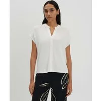 someday Kurzarmshirt KEDORA Regular aus leicht texturiertem Viskosemix