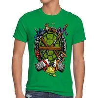style3 T-Shirt Hero Turtle turtles teenage schildkröte comic mutant film blu-ray